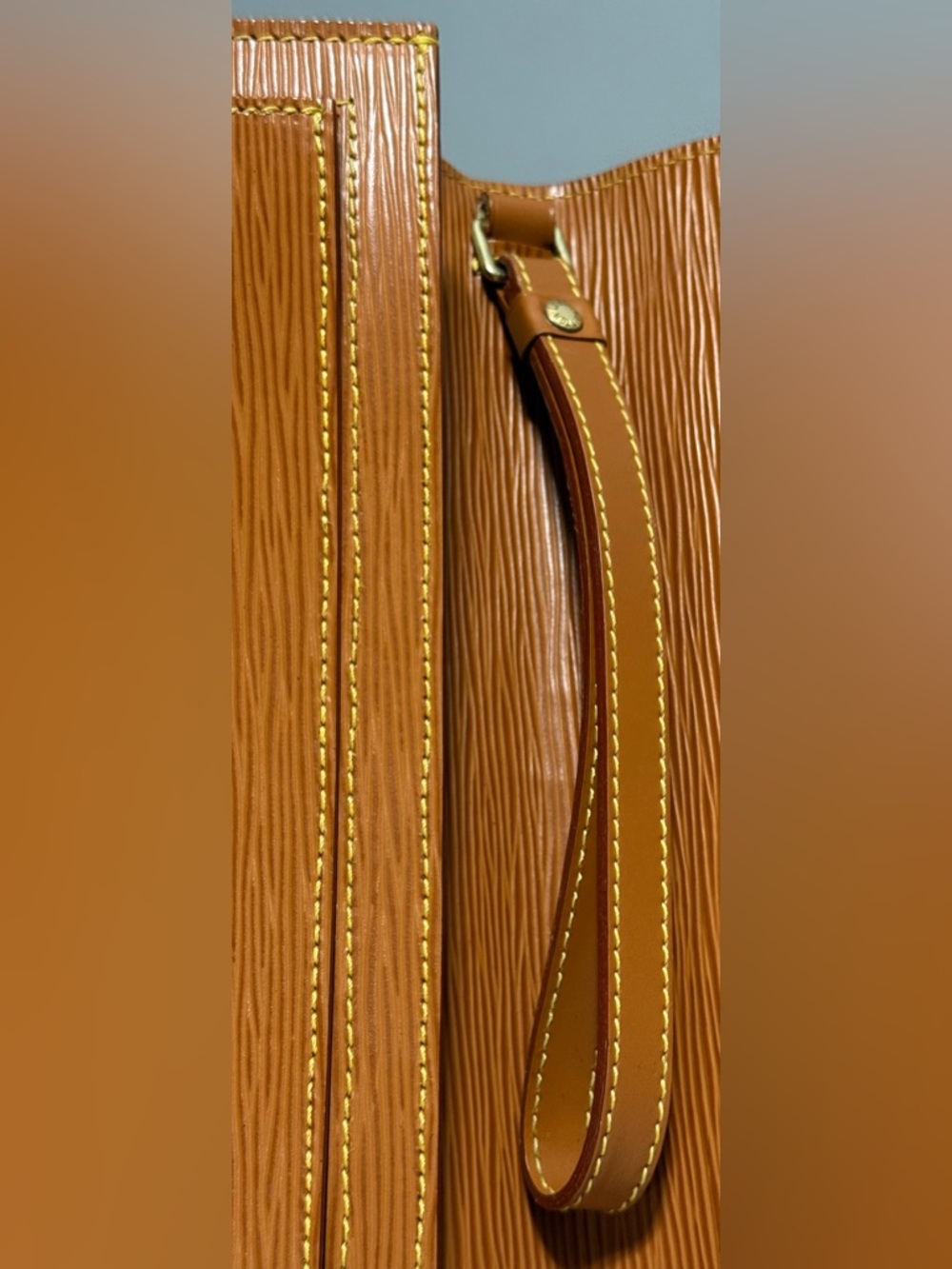 Louis Vuitton Vintage Pochette Sellier Dragonne Clutch Epi Leather - Picture 8 of 14